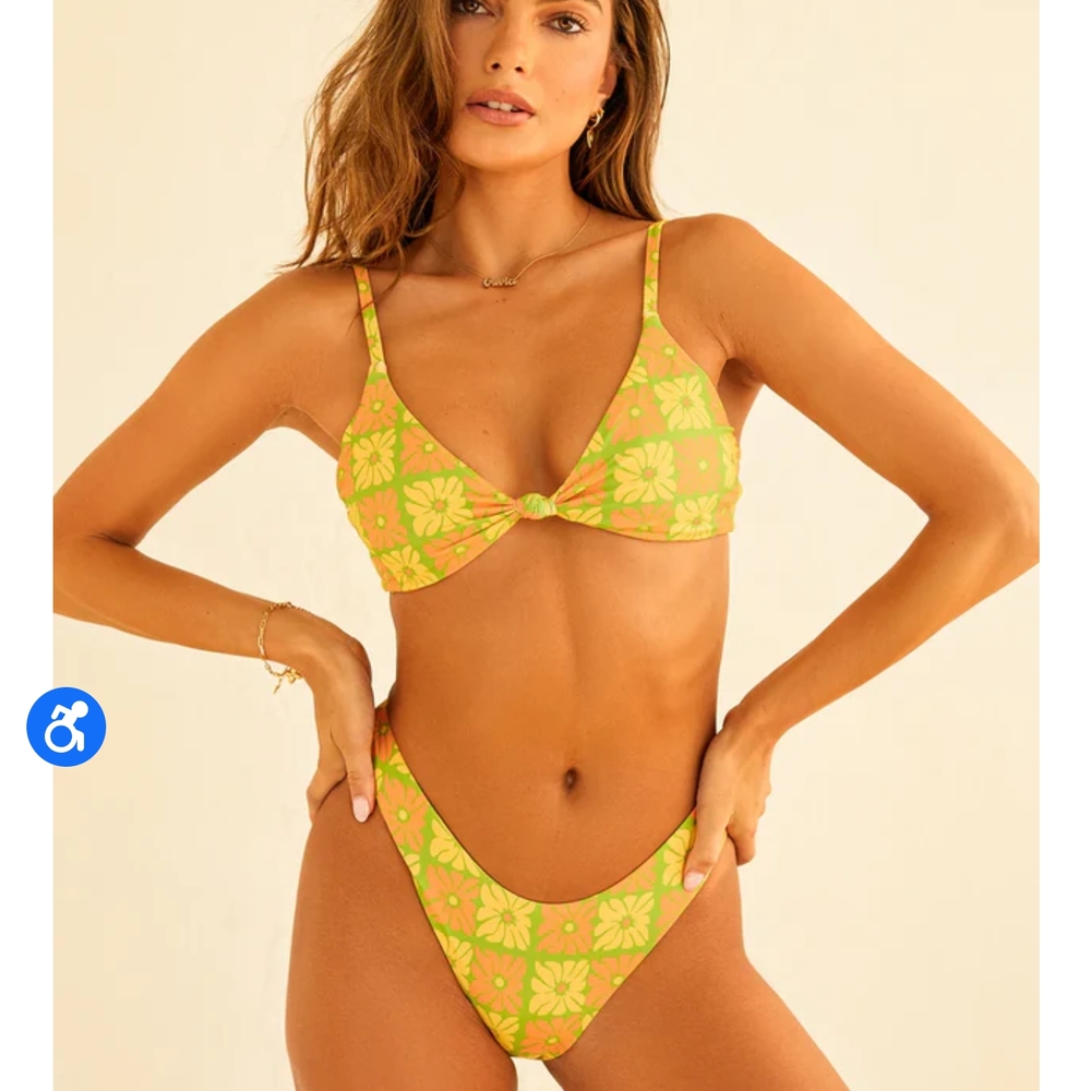 Dippin Daisy's funky daisy Bikini top